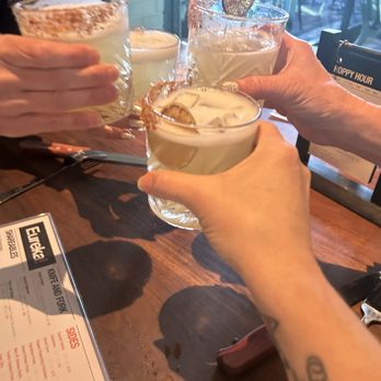 Eureka! - Cheers. Happy hour spa day margaritas! - American Near Me - Aliso Viejo, California Eureka! - Cheers. Happy hour spa day margaritas! - American Near Me - Aliso Viejo, California