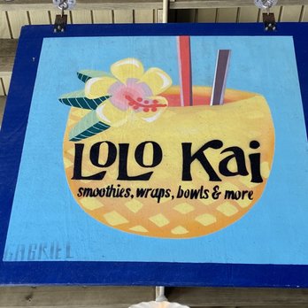 Lolo Kai - Look for this SIGN - New American Near Me - Galveston, Texas