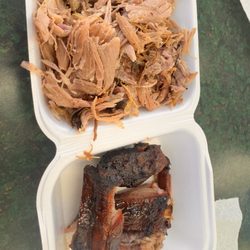 Blacksmith Bbq - Pulled pork and rib tips