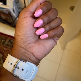 It's suppose to be almond shaped but it's just all wrong . I'm keeping them because I paid $85 to remove the gel off my nails and feet. It's suppose to be almond shaped but it's just all wrong . I'm keeping them because I paid $85 to remove the gel off my nails and feet.