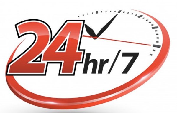 Round the Clock Plumbing and Sewer Logo