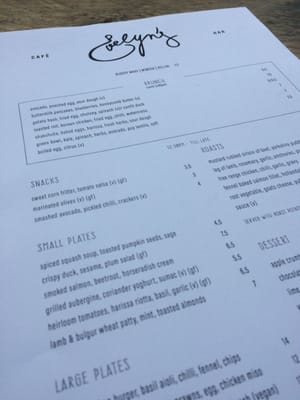 Menu photo 4 Evelyn's Cafe Bar Manchester, XGM Menu photo 4 Evelyn's Cafe Bar Manchester, XGM