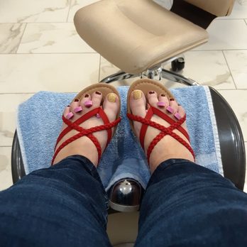 Nails & Beauty Lounge - My pedicure. - Nail Salons Near Me - Brandon, Florida Nails & Beauty Lounge - My pedicure. - Nail Salons Near Me - Brandon, Florida
