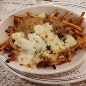 Frog & the Hen - French fries and gravy.  (POUTINE) very good. - Southern Near Me - Augusta, Georgia