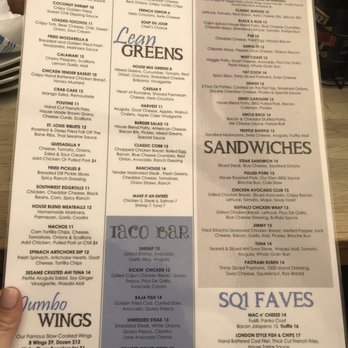 Square One Bar & Grill - Menu - New American Near Me - Danbury, Connecticut Square One Bar & Grill - Menu - New American Near Me - Danbury, Connecticut