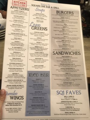 Menu photo 6 Square One Bar & Grill Danbury, CT Menu photo 6 Square One Bar & Grill Danbury, CT