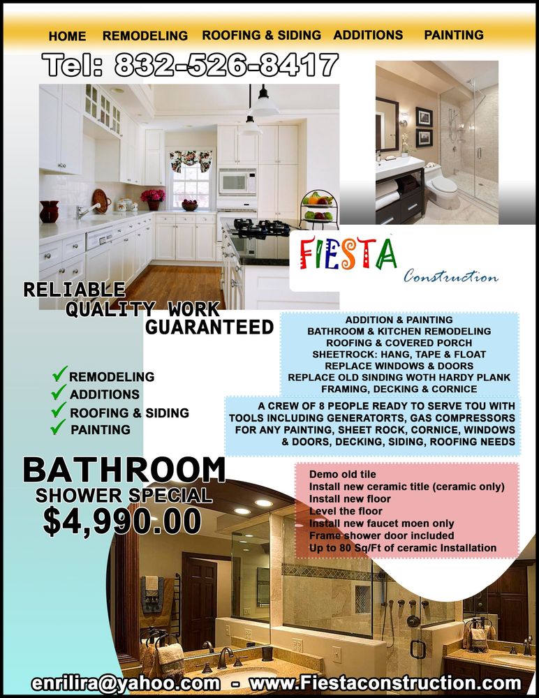 Slide of Fiesta Construction