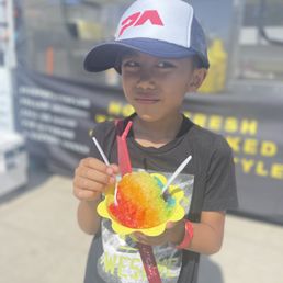 Perfect day for shave ice! Perfect day for shave ice!