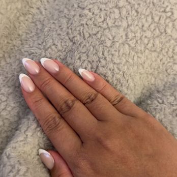 Rose Nails & Spa - Nails by Nina French Tip & chrome - ($70) - Nail Salons Near Me - Elk Grove, California Rose Nails & Spa - Nails by Nina French Tip & chrome - ($70) - Nail Salons Near Me - Elk Grove, California