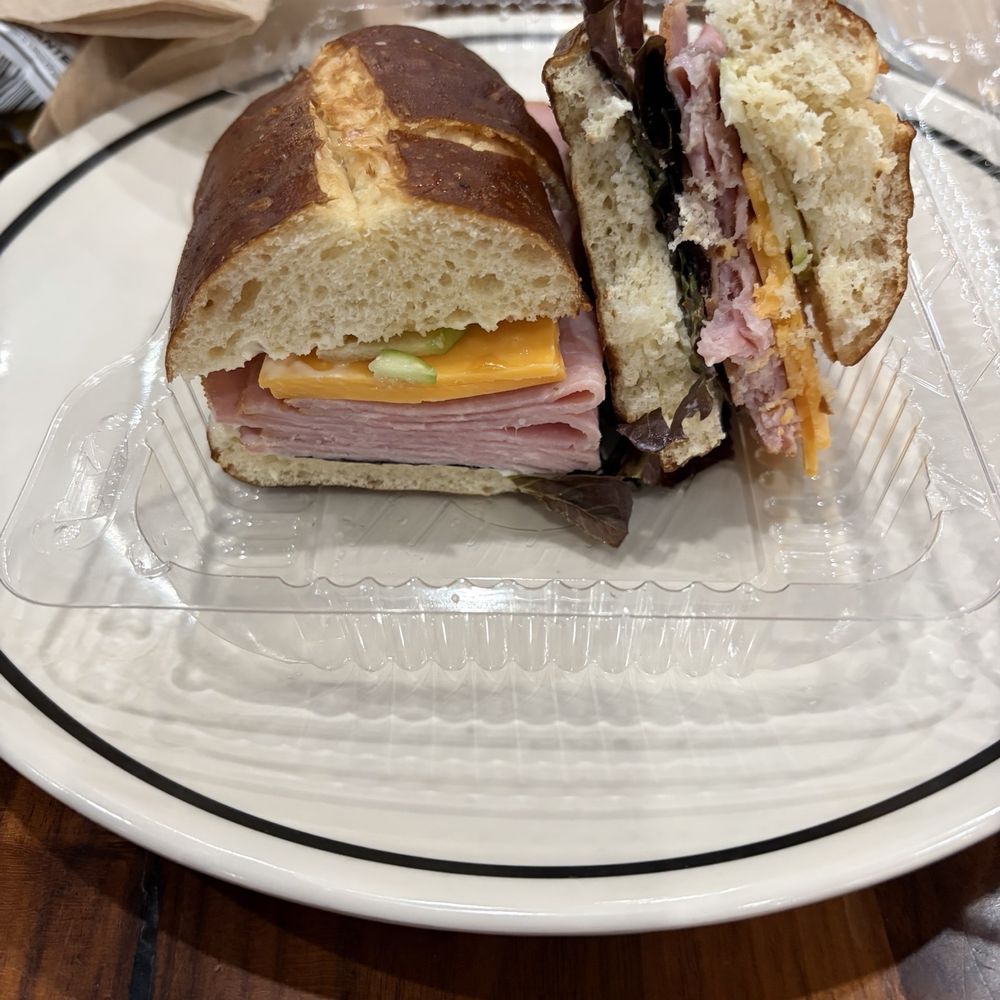 Corner Bakery Cafe - Ham on Pretzel - Limited Time - Sandwiches Near Me - Lakewood, California