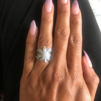 Luxury Nail & Spa - Stiletto Ombré - Nail Salons Near Me - Springtown, Texas