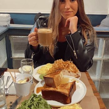Bonafini - French Toast Montrealer Breakfast Sandwich Latte steak and eggs - Breakfast & Brunch Near Me - Brooklyn, New York Bonafini - French Toast Montrealer Breakfast Sandwich Latte steak and eggs - Breakfast & Brunch Near Me - Brooklyn, New York