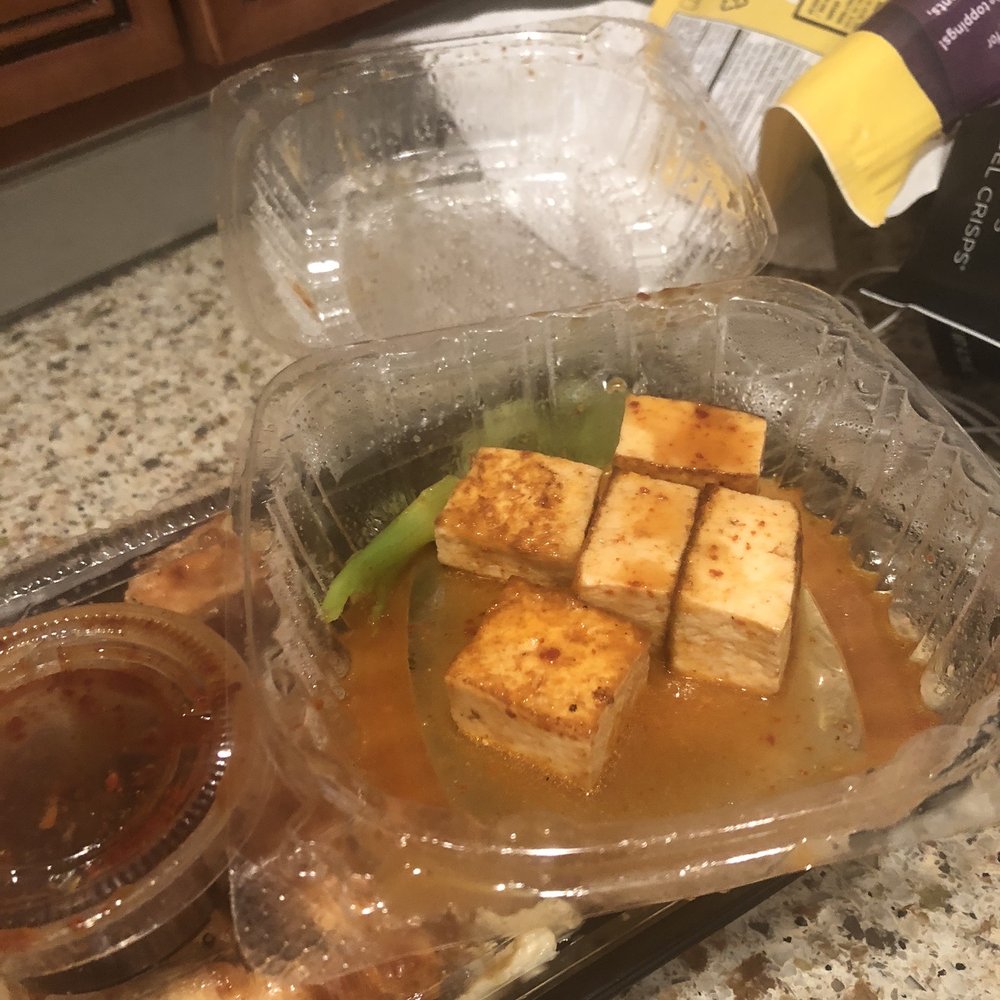 Tofu side order fair cost $5.00