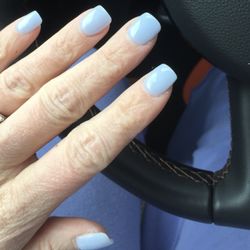 DJ Nails - For a tropical vacation a couple of years back!