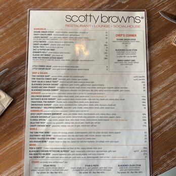 Scotty Browns Barkley Village - The menu tonight - Bars Near Me - Bellingham, Washington Scotty Browns Barkley Village - The menu tonight - Bars Near Me - Bellingham, Washington
