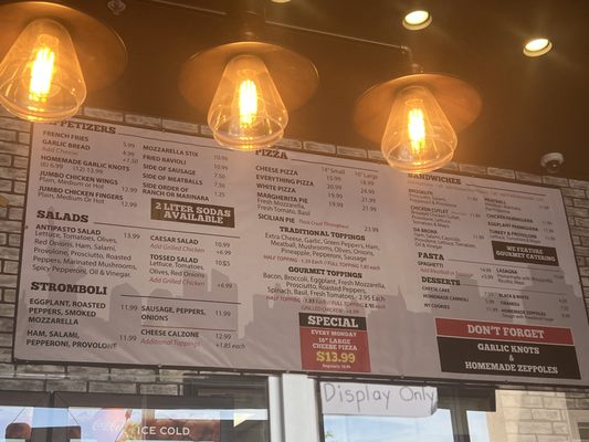 Menu photo 2 Rocco's NY Pizza Las Vegas, NV