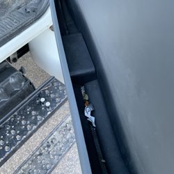 Budget Truck Rental - Emanuel Enterprises - Trash left in doors.