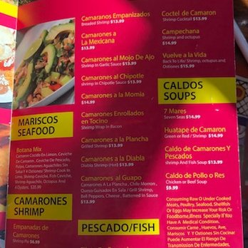  Doña Gloria’s Restaurant - Menu as of 10/31/22 - Mexican Near Me - Tulsa, Oklahoma