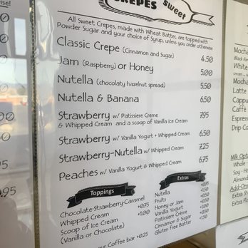 Crepe Station - Menu - Creperies Near Me - Washington, Utah Crepe Station - Menu - Creperies Near Me - Washington, Utah