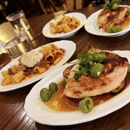 They split main meals into share size plates for us, and it was wonderful.