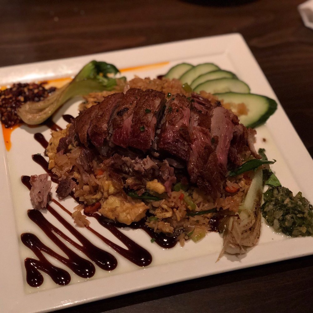 Restaurant at Alderbrook - 5 spice duck - Seafood Near Me - Union, Washington Restaurant at Alderbrook - 5 spice duck - Seafood Near Me - Union, Washington