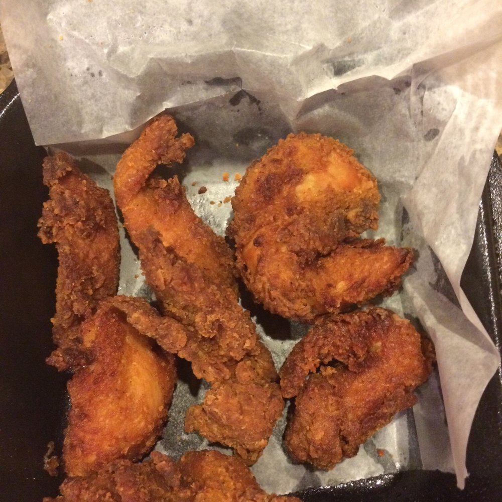 Worlds smallest overcooked chicken tenders. They are awful. Worlds smallest overcooked chicken tenders. They are awful.