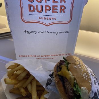 Super Duper Burgers - MINI BURGER Brandt Beef patty with lettuce, no tomato, and optional grilled red onion, cheddar cheese and Super Sauce! - Burgers Near Me - San Ramon, California Super Duper Burgers - MINI BURGER Brandt Beef patty with lettuce, no tomato, and optional grilled red onion, cheddar cheese and Super Sauce! - Burgers Near Me - San Ramon, California