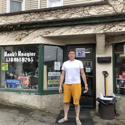 Stopped by Hank's for the BEST, roast beef sandwich on rye, EVER!