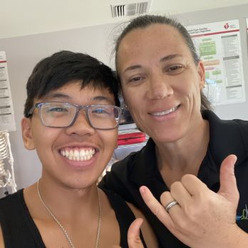 fearLESS CPR - Pua (instructor) on right and me on the left. - CPR Classes Near Me - Kapolei, Hawaii fearLESS CPR - Pua (instructor) on right and me on the left. - CPR Classes Near Me - Kapolei, Hawaii