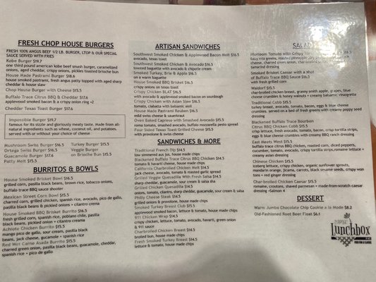 Menu photo 4 Lunchbox Burbank, CA