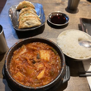 Bul - Veggie Dumplings Kimchi Jjigae - Korean Near Me - Washington, DC, District of Columbia Bul - Veggie Dumplings Kimchi Jjigae - Korean Near Me - Washington, DC, District of Columbia
