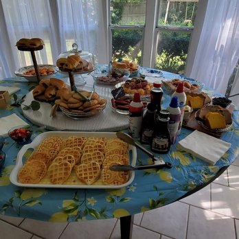 OMG Donuts - My homemade waffle bar with most items from their shop. - Donuts Near Me - Arlington, Texas OMG Donuts - My homemade waffle bar with most items from their shop. - Donuts Near Me - Arlington, Texas
