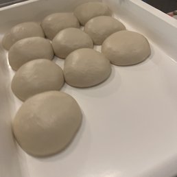 Fresh dough ready to be made into mouthwatering pizzas