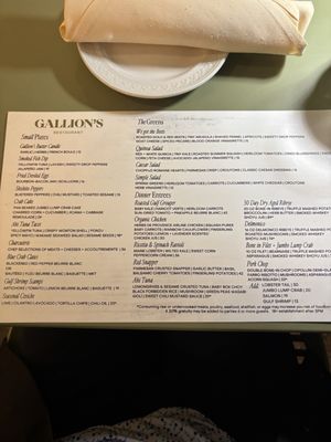 Menu photo 7 Gallion's Restaurant Rosemary Beach, FL Menu photo 7 Gallion's Restaurant Rosemary Beach, FL