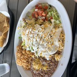 La Esquina Mexican Grill - 2 enchilada Plate