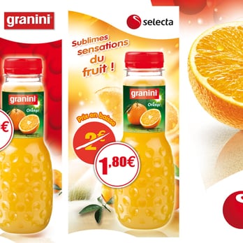 Stéphan Georges - Campagne Granini - 2011 - Graphic Design Near Me - Lyon, 69