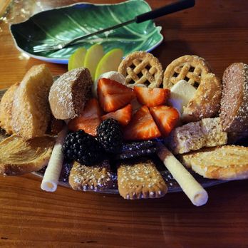 Enchanted Forest - Chocolate fondue dippers - Salad Near Me - Placerville, California