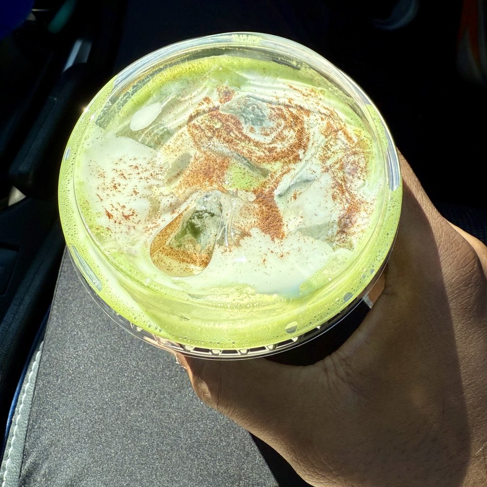 Isa Matcha - Maple matcha latte with oat milk - Coffee & Tea Near Me - Houston, Texas Isa Matcha - Maple matcha latte with oat milk - Coffee & Tea Near Me - Houston, Texas