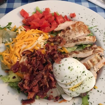 Grizzly Cafe - Cobb salad replaced the chopped turkey with chicken Breast. - American Near Me - Wrightwood, California