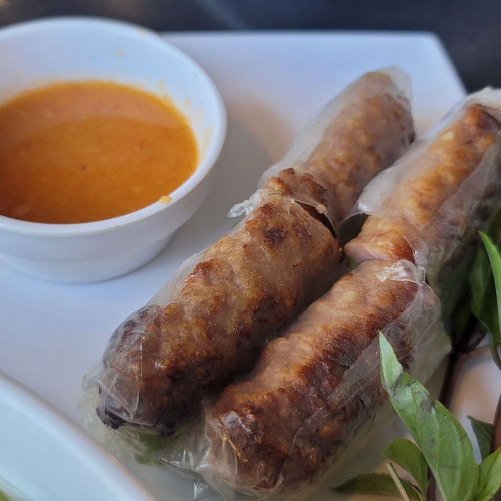 Simply Pho - Grilled pork spring rolls - Noodles Near Me - Orange, California Simply Pho - Grilled pork spring rolls - Noodles Near Me - Orange, California