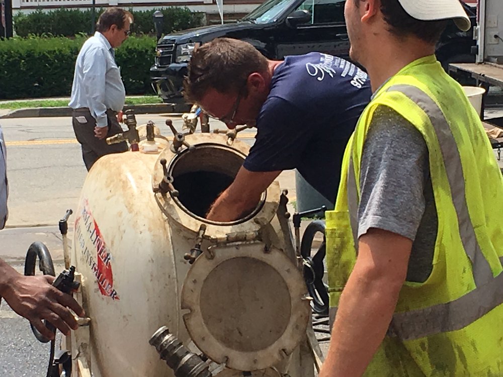 Slide of Pipe Works Services