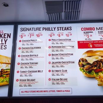 Charleys Cheesesteaks - Sandwiches Near Me - Tracy, California