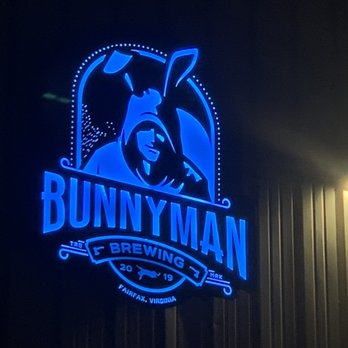 Bunnyman Brewing - Look for the light up logo - Breweries Near Me - Fairfax, Virginia