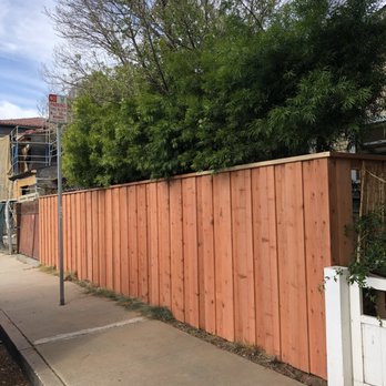 Los Padres fence - Redwood board on board - Fences & Gates Near Me - Santa Barbara, California