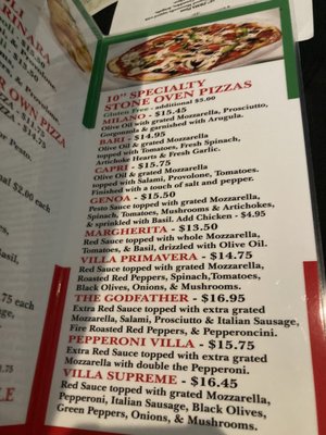 Menu photo 5 Pizza Pasta Villa Denver, CO Menu photo 5 Pizza Pasta Villa Denver, CO