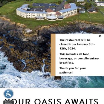 The Adobe Resort - Restaurant was not open. - Hotels Near Me - Yachats, Oregon