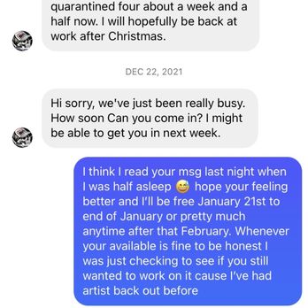 Trusted Tattoo - And now I'm being ghosted.... - Tattoo Near Me - Corona, California Trusted Tattoo - And now I'm being ghosted.... - Tattoo Near Me - Corona, California