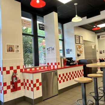 Five Guys - Inside - Burgers Near Me - New York, New York Five Guys - Inside - Burgers Near Me - New York, New York