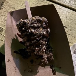 Puppy chow cheesecake!