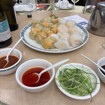 Mayflower Restaurant - Shui Mai (Pork & Shrimp) and Steamed Shrimp Dumplings - Chinese Near Me - Milpitas, California Mayflower Restaurant - Shui Mai (Pork & Shrimp) and Steamed Shrimp Dumplings - Chinese Near Me - Milpitas, California